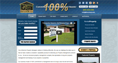 Desktop Screenshot of barronspropertymanagers.com